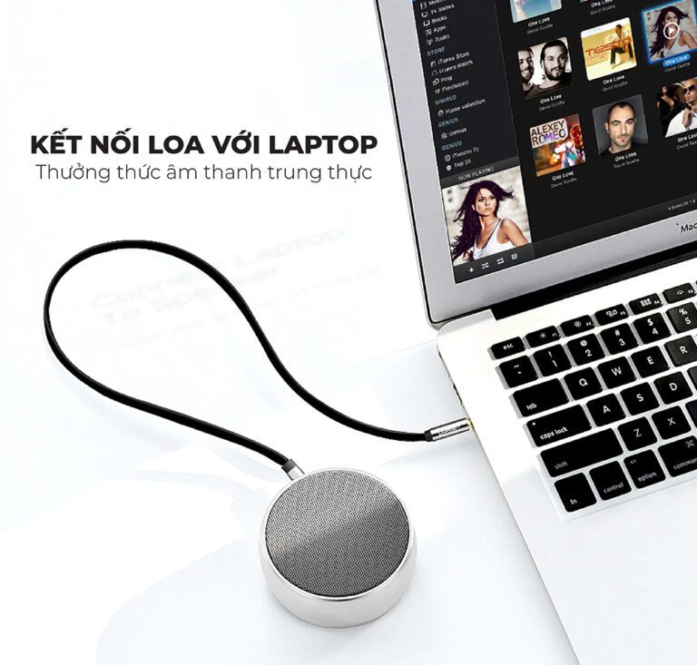 Dây Audio 3.5mm dẹt 1 đầu vuông 90 độ TPE UGREEN AV119 10597 Màu Đen Dài 1m