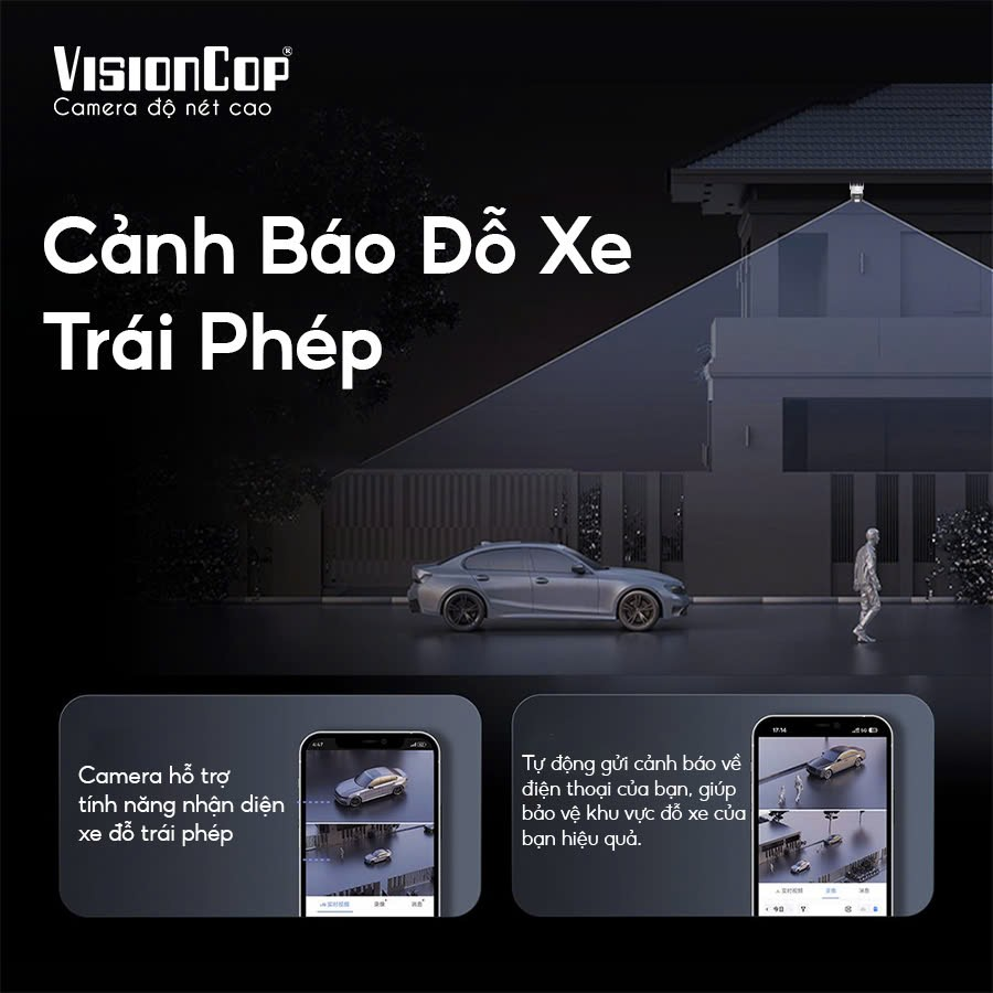 Camera WIF IP Có Màu Đêm như Ngày -VSC-IP00415RA-SLW