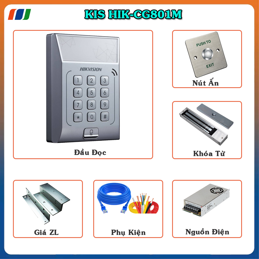 Kiểm Soát Ra Vào Cửa Gỗ / Sắt