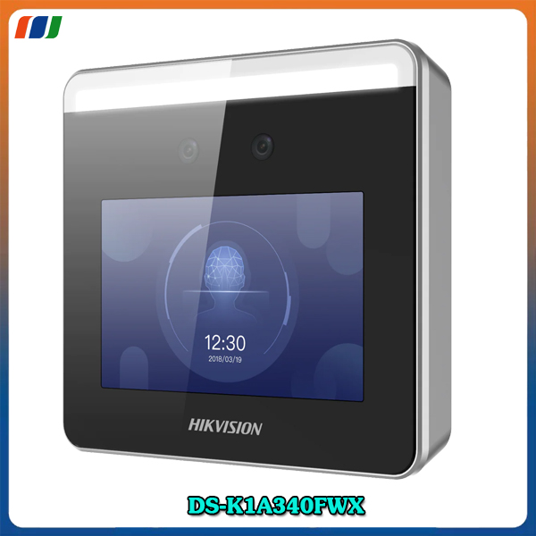 Trọn bộ Kiểm Soát Cửa Ra/Vào Hik CKA340FWX - Cửa Kính - Khuôn mặt và Vân tay
