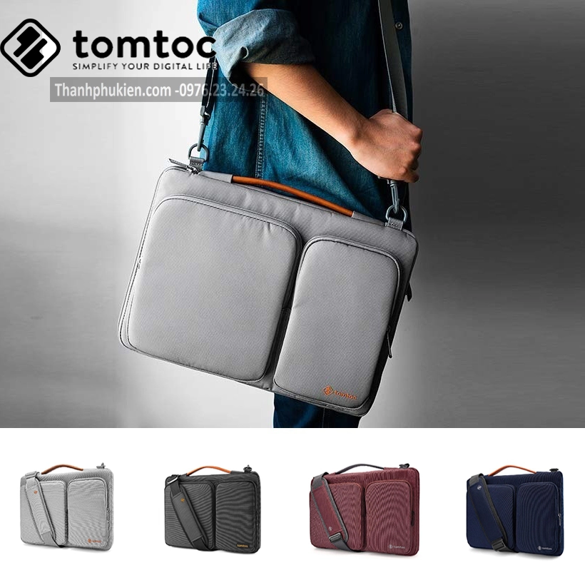 Túi đeo Tomtoc 360* Shoulder Bags - A42 16'' màu đen