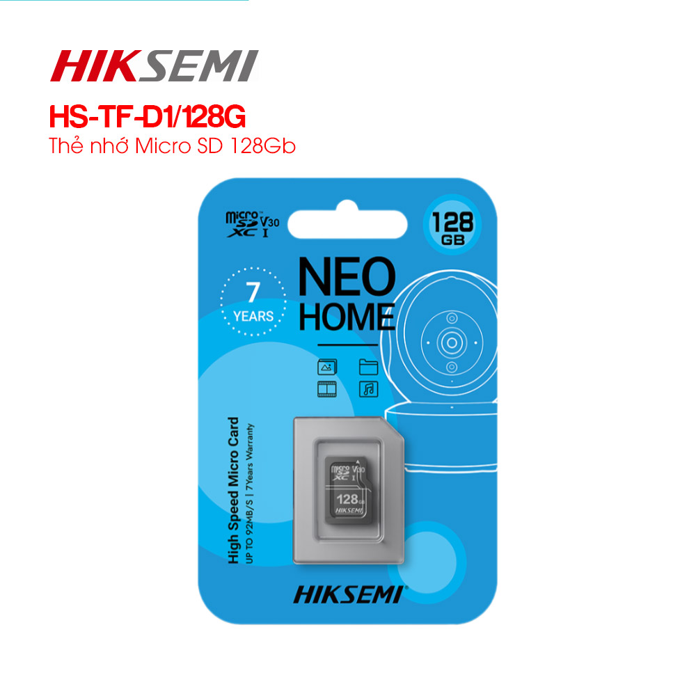 Thẻ nhớ Micro SD 128Gb HIKSEMI HS-TF-D1/128G