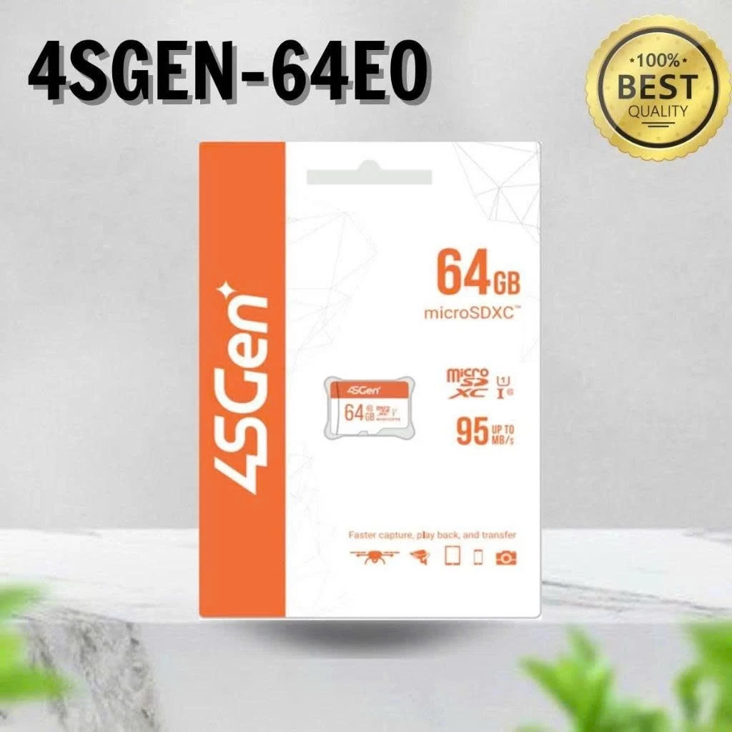 Thẻ nhớ Micro SD 64Gb 4SGEN-64EO