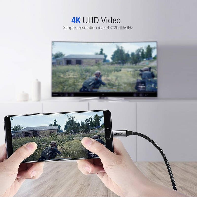 Cáp chuyển Type C sang HDMI UGREEN 50571 dài 2m
