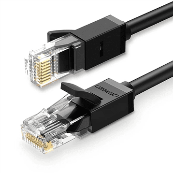 Dây cáp mạng Cat6 UGREEN NW102 20161 cáp tròn màu đen Dài 3m