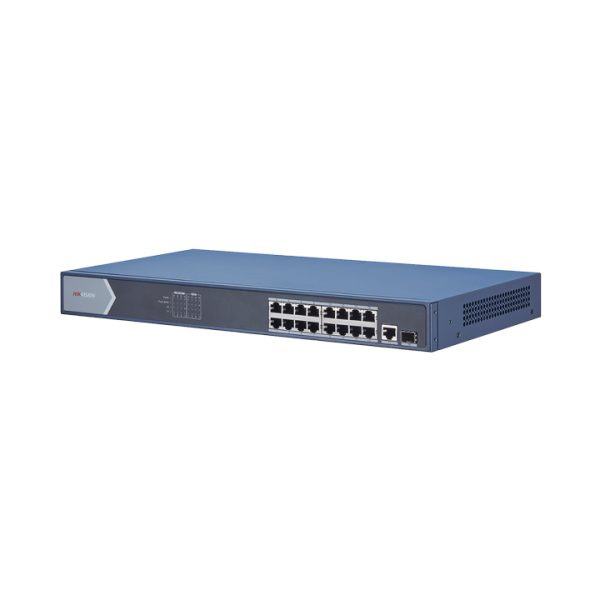 Switch GIGABIT 16 cổng PoE 1000M HIKVISION DS-3E0518P-E/M