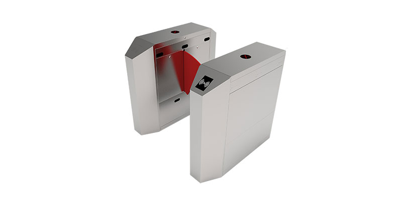 Cổng Chắn Flap lối vào làn đơn ZKTeco FBL2011 Pro