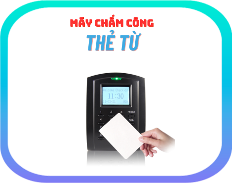 Máy chấm công thẻ từ