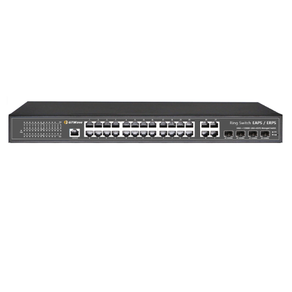 Switch POE 24 Cổng 400W GTWAVE - GT24P-4GSC