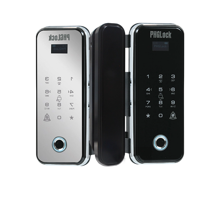 Trọn Bộ Khóa Cửa Kính Cao Cấp PHGLOCK FG3605 Màu Đen