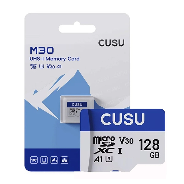 Thẻ nhớ CUSU U3 V30 MicroSD 128Gb M30128GB chính Hãng