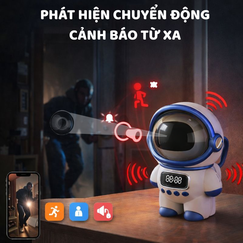 Camera DODO A1 – Camera Ẩn Hoàn Toàn, Giám Sát Kín Đáo, An Toàn & Thông Minh