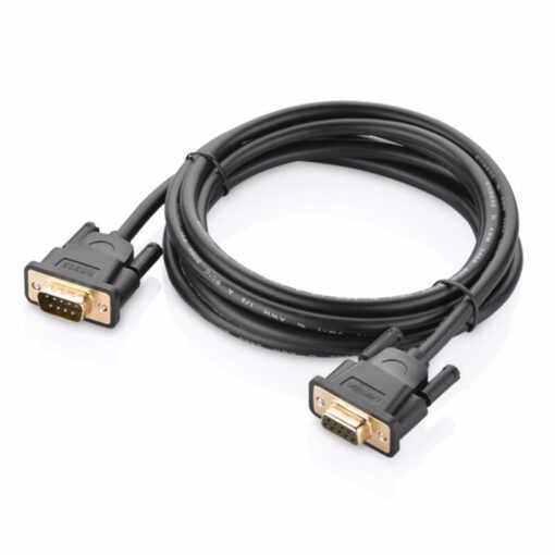 Dây nối dài COM RS-232 cái sang cái UGREEN DB101 20151 Dài 3m