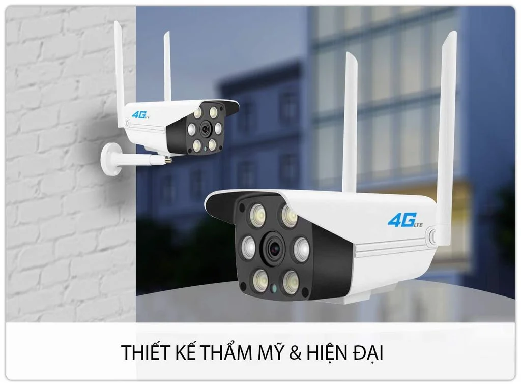 Camera 4G Ngoài Trời IS10 Phát Hiện Con Người Thông Minh
