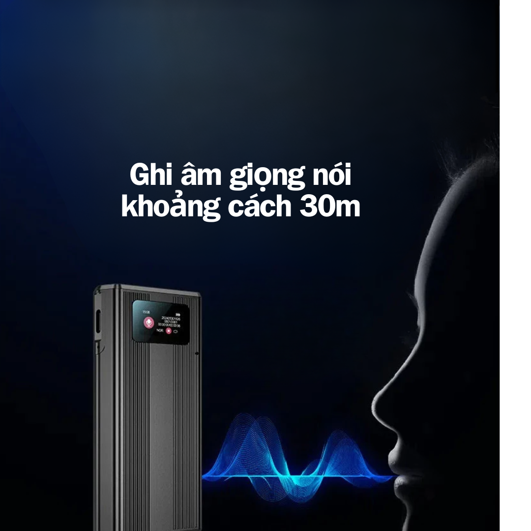 Máy ghi âm G8X Pro ghi âm 40 ngày - Lọc âm siêu tốt - Bảo mật File an toàn - Đầu ghi hình DS-7108HGHI-F1/N