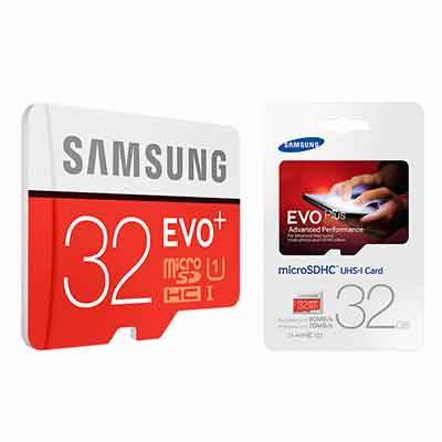 Thẻ nhớ giám sát Micro SD 32GB SAMSUNG Evo Plus