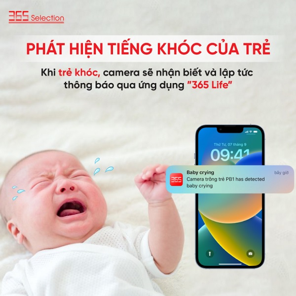 Camera trẻ em-Đàm Thoại 2 chiều -365 Selection PB1