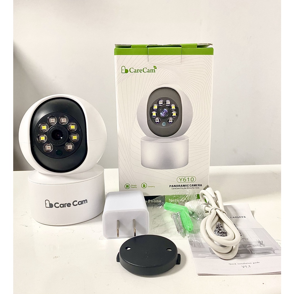 Camera wifi trong nhà xoay 360 độ CARECAM Y610B 5.0MP