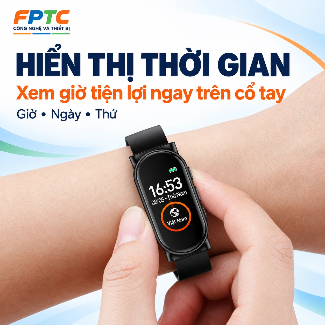 Máy ghi âm đồng hồ đeo tay Lenovo C1 – Ghi liên tục 15 giờ