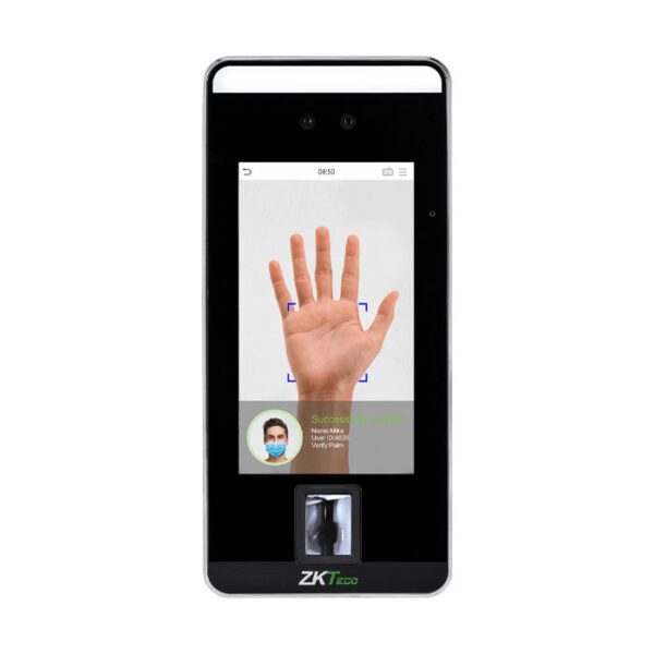 Máy chấm công khuôn mặt, vân tay ZKTECO SPEEDFACE-V5L-P
