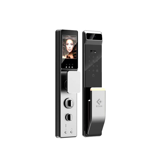 Khóa cửa vân tay có camera + màn hình Kitos KT X6
