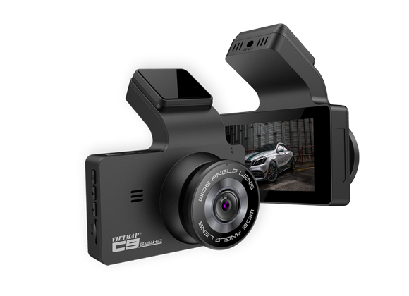 Camera hành trình VIETMAP C9 - Full HD 1080p, Góc quay rộng 170°