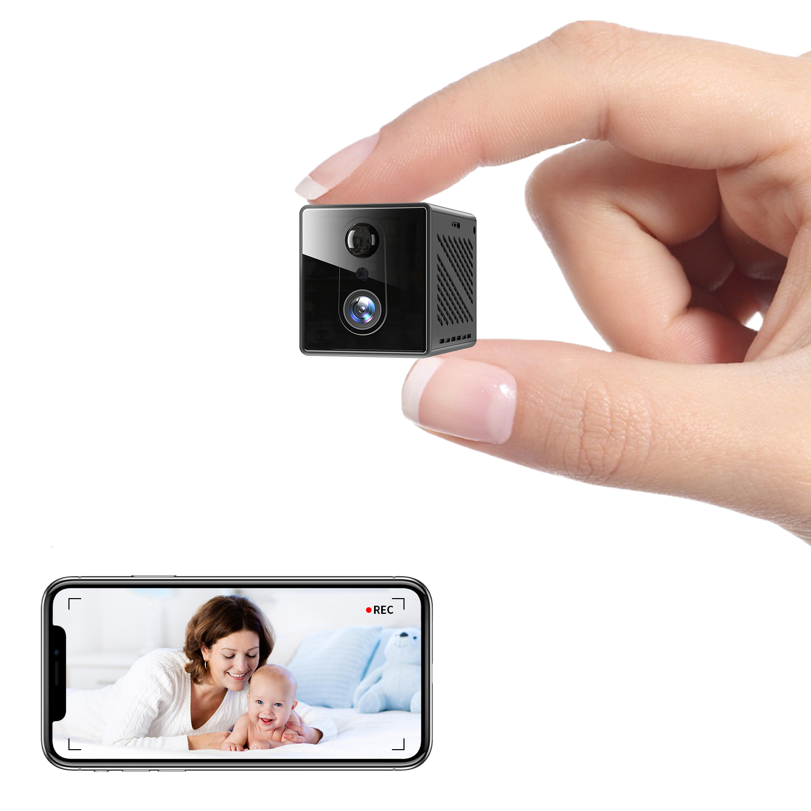 Camera Mini Siêu Nhỏ  FQ1 Pro 4G(CS-BC2)