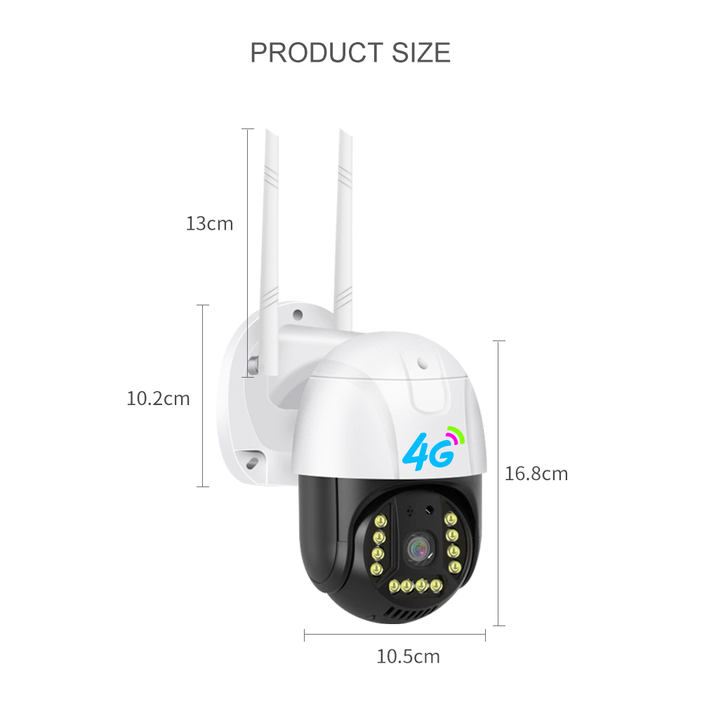 Camera 4G dùng SIM- Độ phân giải 1080P – Lắp đặt ngoài trời giá rẻ
