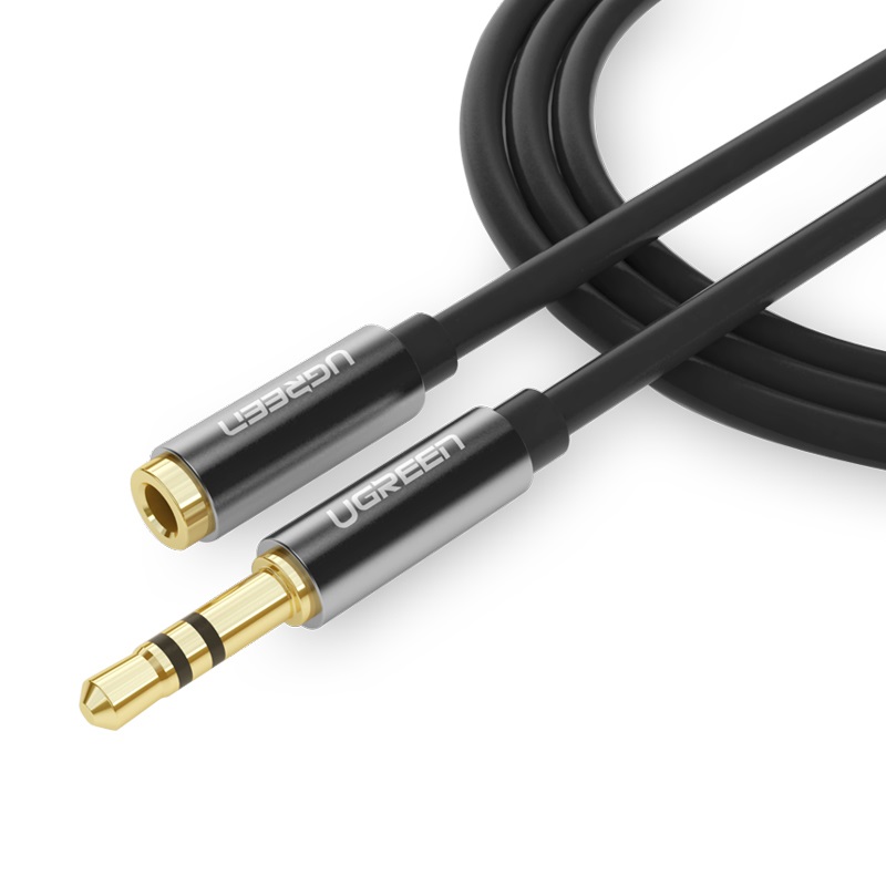 Cáp nối dài AUX Ugreen AV118 không mic 10595 Dài 3m