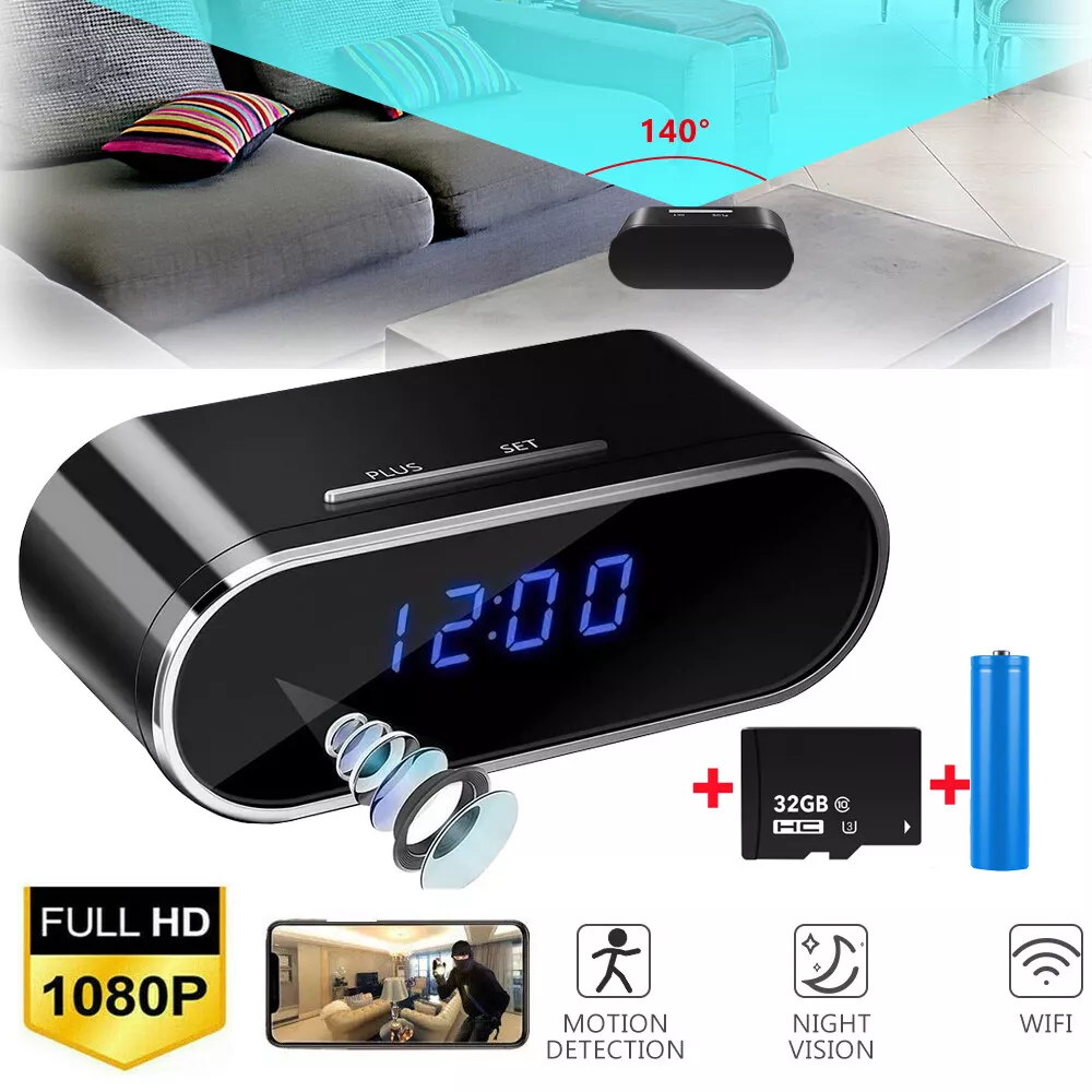 Camera Đồng Hồ WiFi VD-I4 Full HD – Ngụy Trang Kín Đáo, Xem Từ Xa