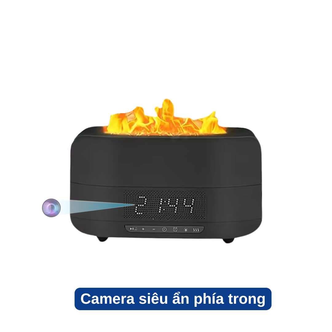 Camera B8X Pro ẩn dưới dạng máy Xông tinh dầu - Hình ảnh 4K - Âm thanh sống động.