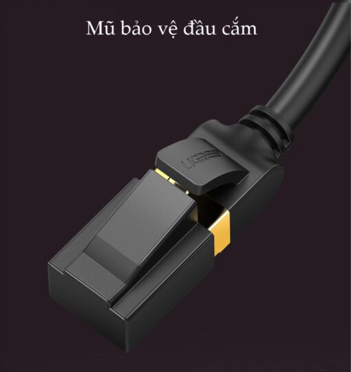 Cáp mạng LAN Cat 7 F/FTP đầu đúc bọc kim loại UGREEN NW107 11275 Dài 20m