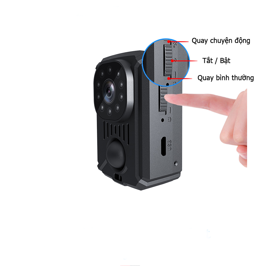 Camera Mini quay Offline 4 ngày – Full HD siêu nét M4D