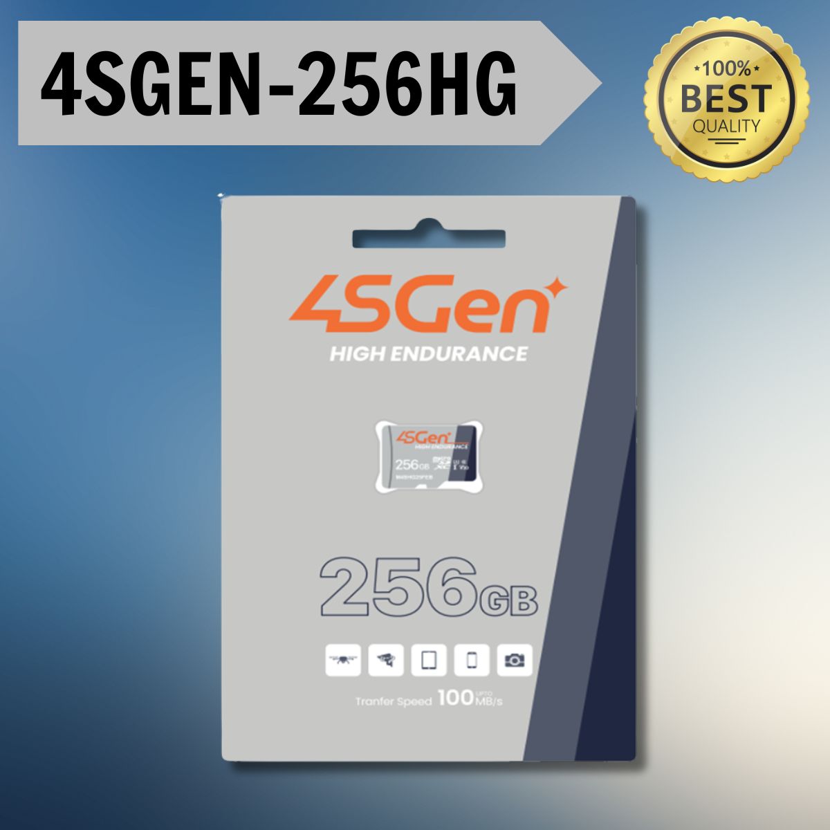 Thẻ nhớ Micro SD 256Gb 4SGEN-256HG