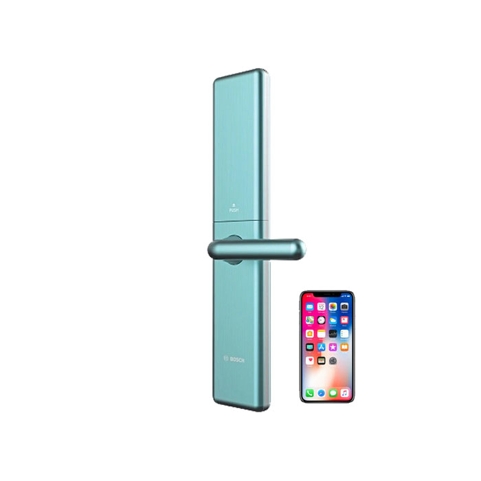 Khóa cửa vân tay cao cấp Bosch ID80 Jade Green App điện thoại