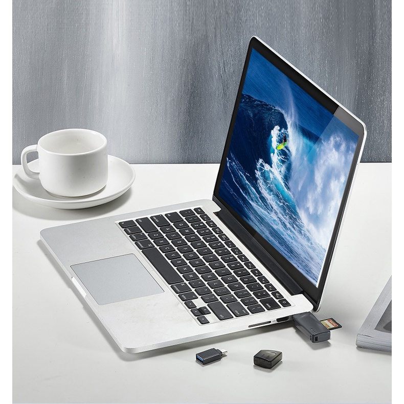 Đầu đọc thẻ USB 3.0 hỗ trợ SD/TF/CF/MS chính hãng Ugreen 50541 cao cấp