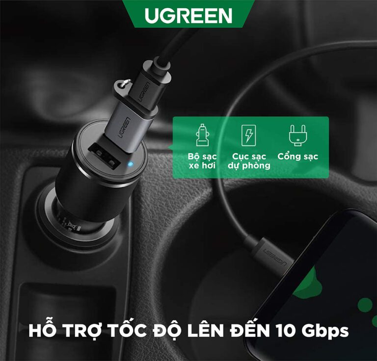 Đầu chuyển Type C sang USB 3.0 UGREEN US204
