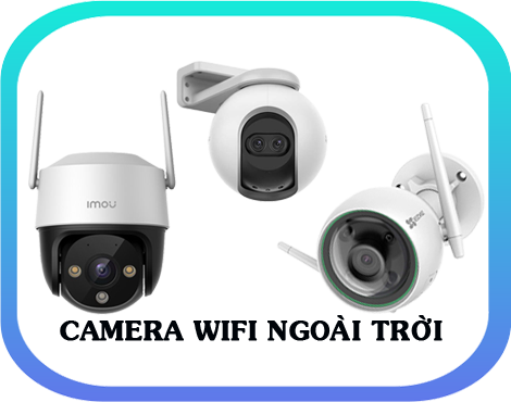 Trọn Bộ Camera Wifi Ngoài Trời