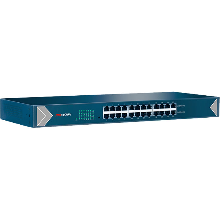 Switch L2 24 cổng 10/100/1000Mbps Hikvision DS-3E0524-E(B)