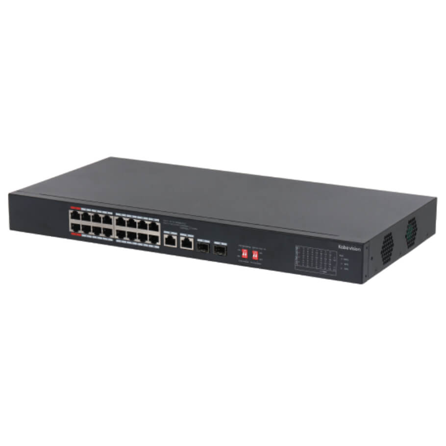 Switch PoE 16 port KBVISION KX-CSW16-PFL2