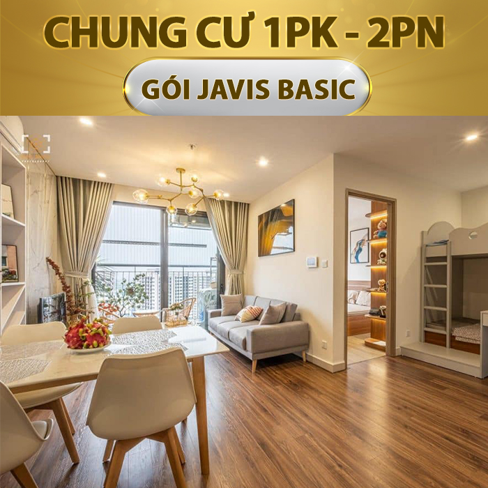 TRỌN GÓI NHÀ THÔNG MINH JAVIS BASIC (Cho Chung Cư 1 Khách + 2 Ngủ)