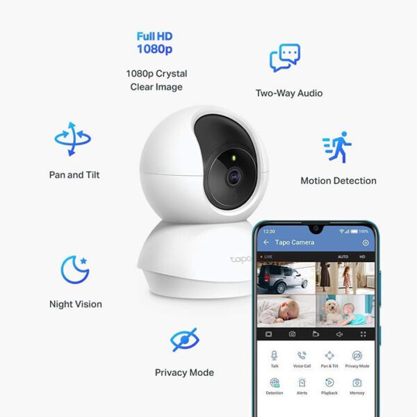 Camera IP Wifi TP-Link Tapo C200 1080P