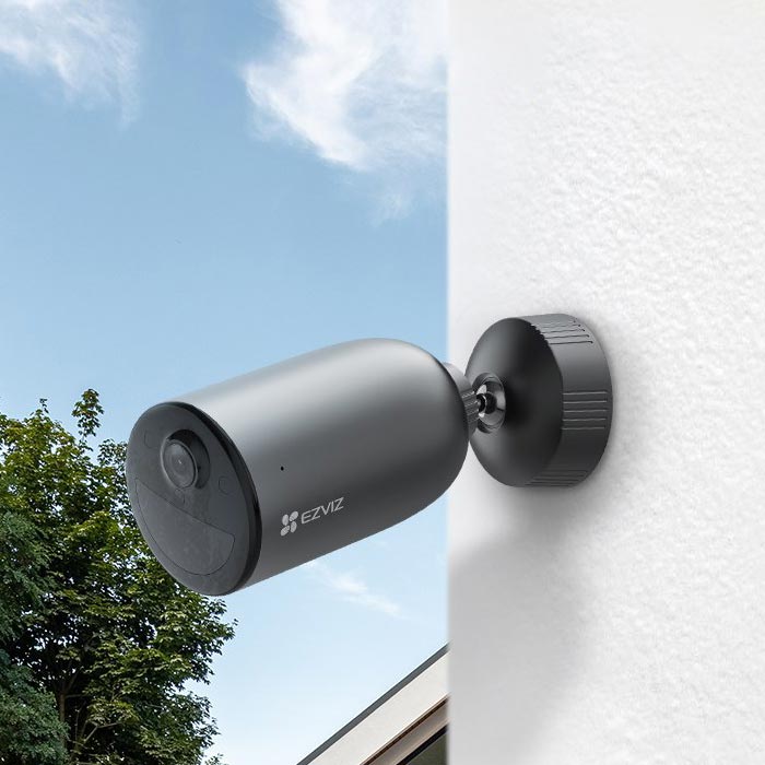 Camera WiFi Ngoài trời Dùng Pin EZVIZ NT- EB3 có màu -2K