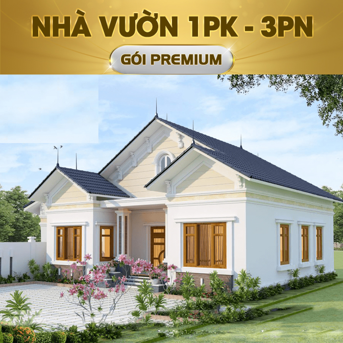 TRỌN GÓI NHÀ THÔNG MINH BKAV PREMIUM (Nhà vườn 1 PK + 3 PN)