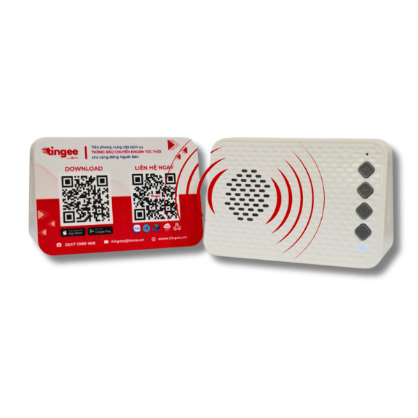 Loa thông báo chuyển khoản Tingee Box 3S