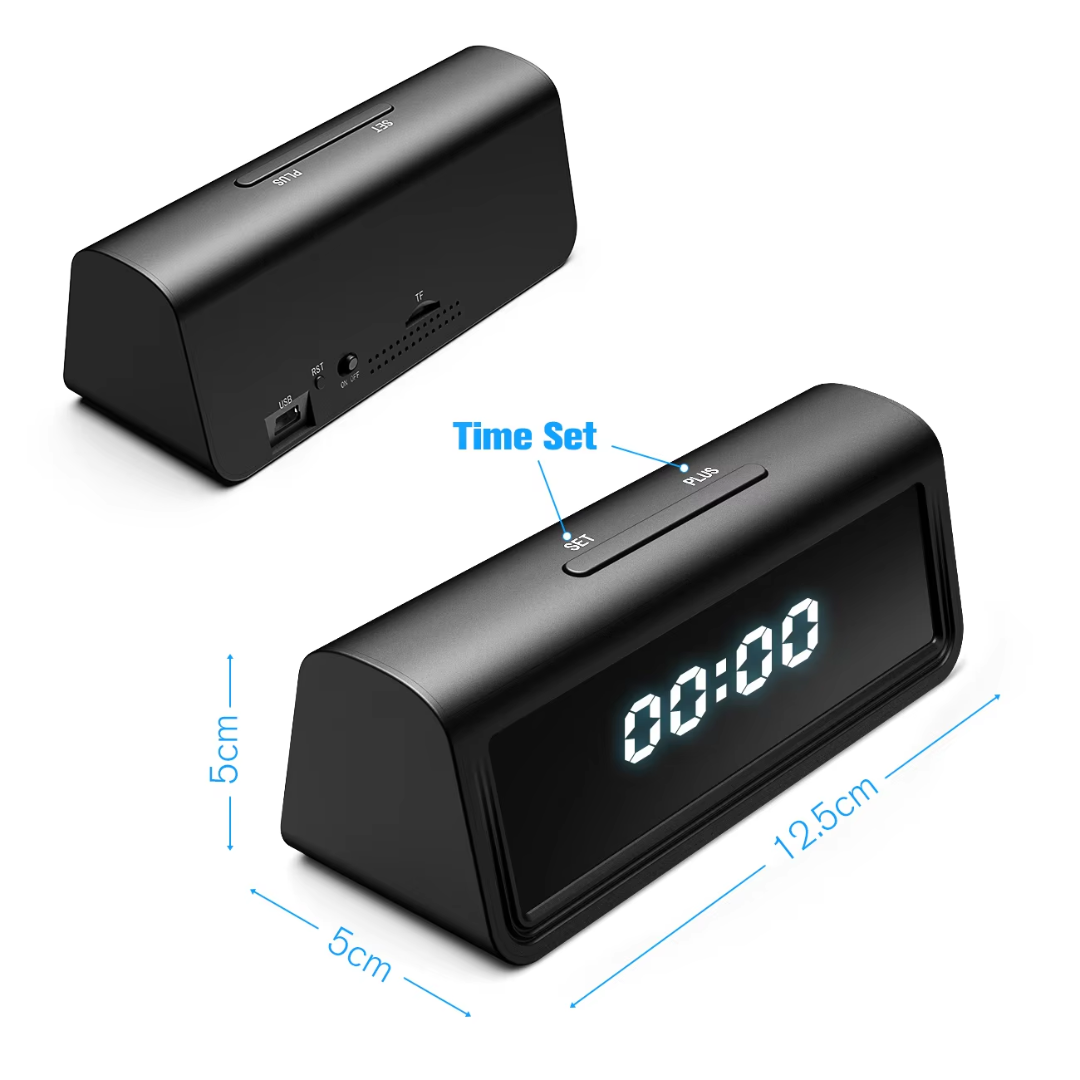Camera Ngụy Trang đồng hồ T9 Pro WIFI mini 4K UHD WIFI
