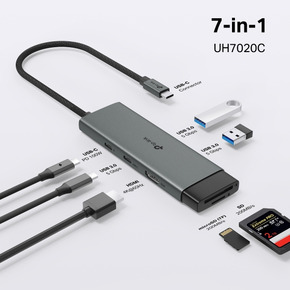 Hub USB Type-C 7 cổng TP-Link UH7020C