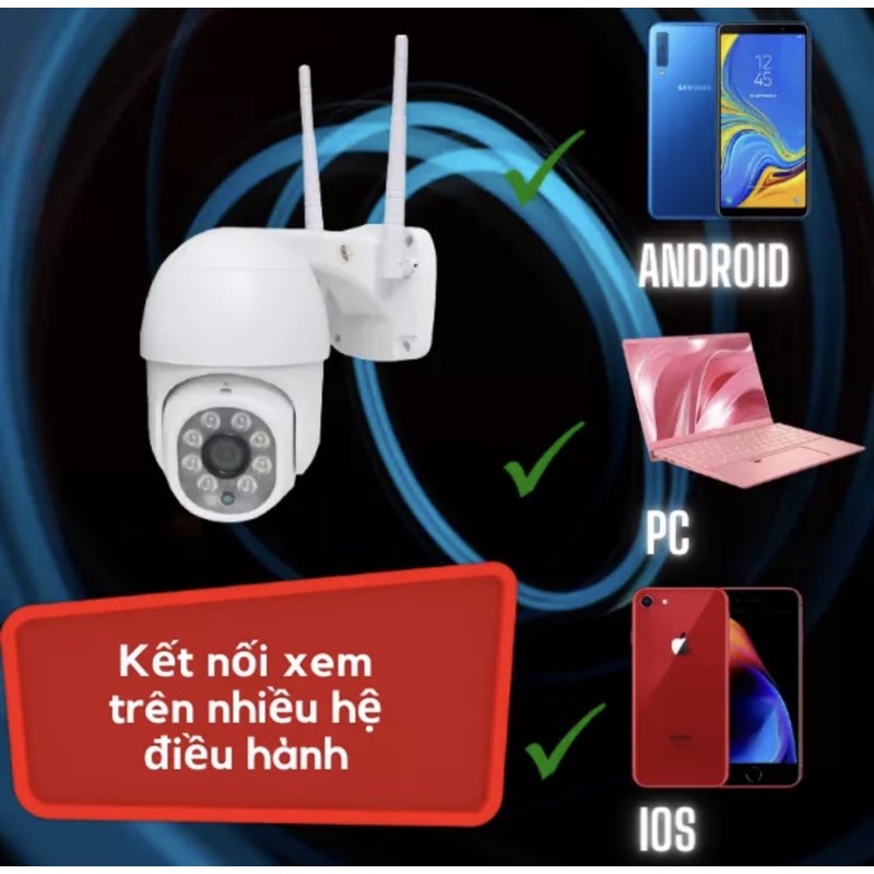 Camera wifi ngoài trời CareCam 23HS200 2.0MP full HD