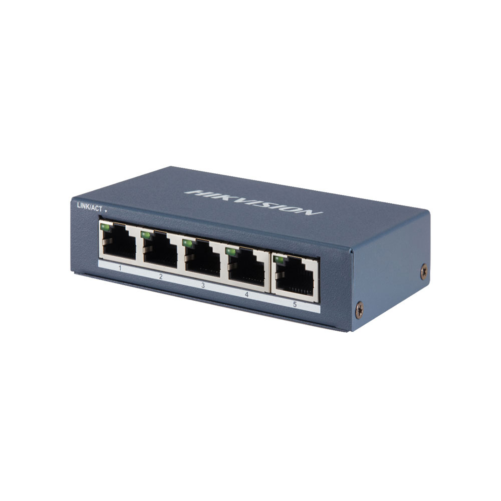 Switch GIGABIT 5 cổng POE 1000MPBS, LAYER 2 DS-3E0505-E