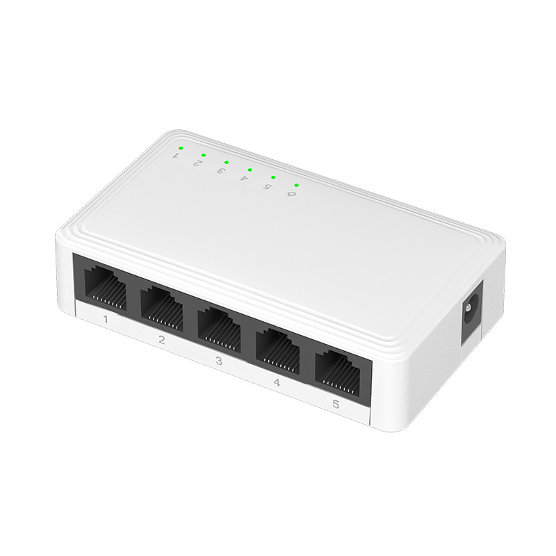 Switch Ethernet 5 Cổng 10/100/1000M Hrui HR-SWG0050+